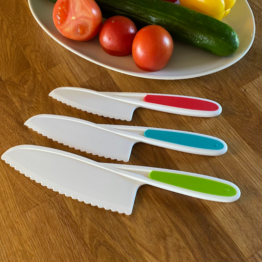 Barnvänliga köksknivar