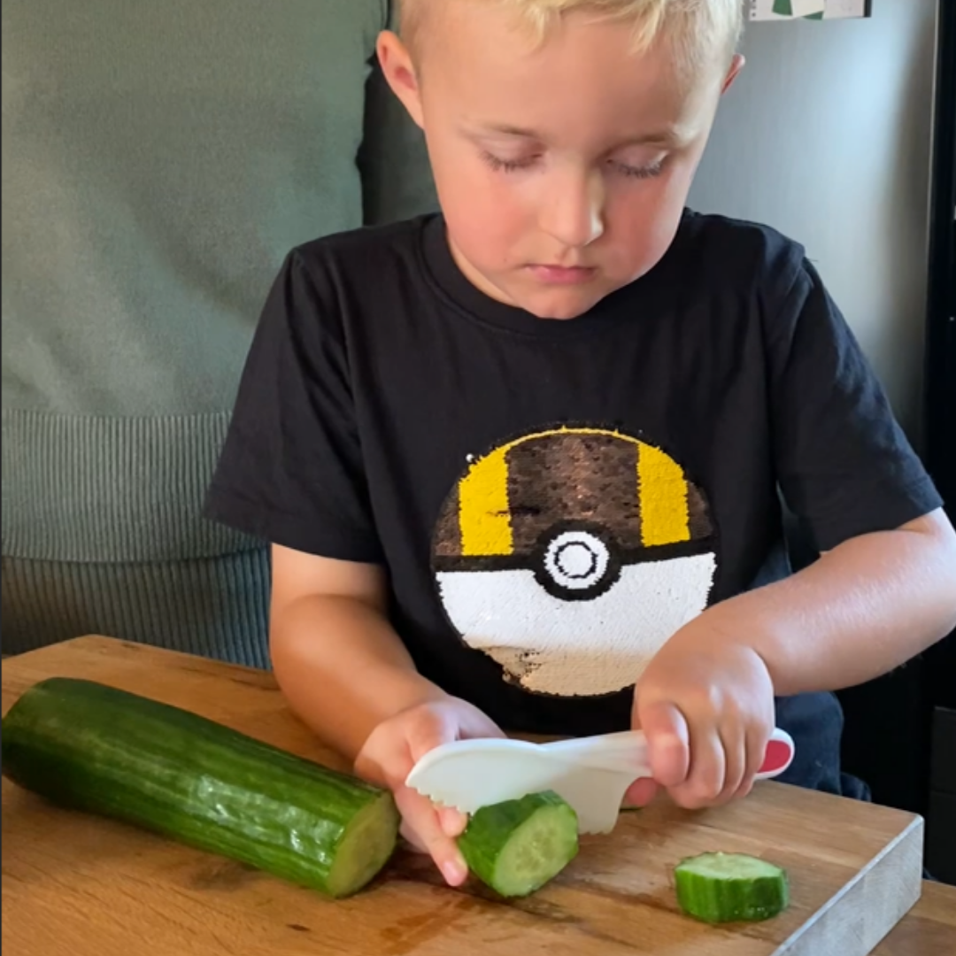 Barnvänliga köksknivar