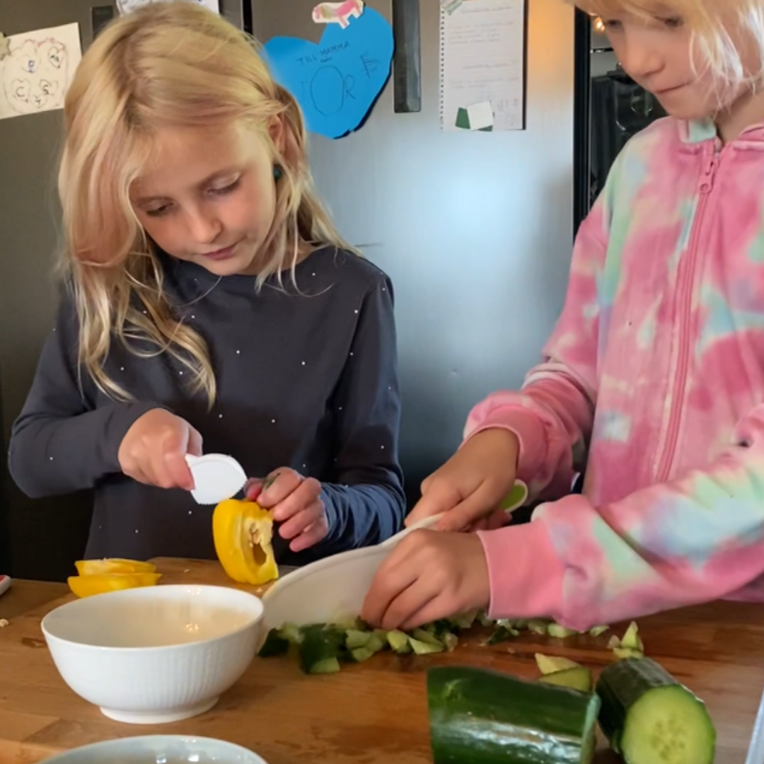 Barnvänliga köksknivar