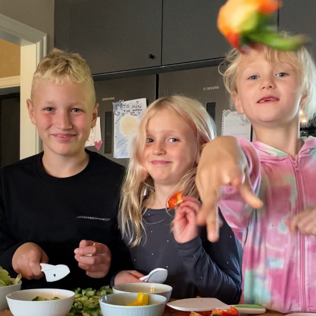 Barnvänliga köksknivar